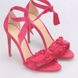 Alexandre Birman Shoes Alexandre Birman Clarita Knot Suede stiletto Sandal